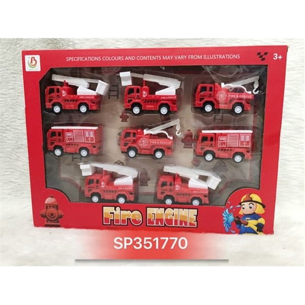 363-24 HỘP XE CT CỨU HỎA TRỚN 8C