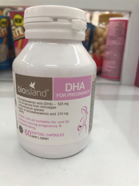 Vitamin DHA Biosland-Bầu (60V) Hồng