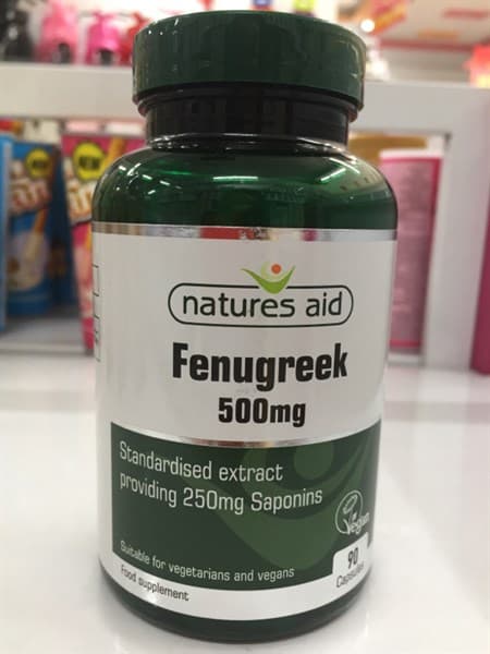 Viên uống lợi sữa Fenugreek Anh.500mg