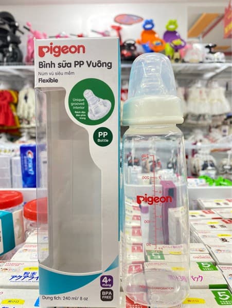 Bình sữa PP vuông 240ml
