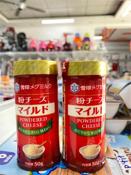 Pho mai rắc đỏ 50g (hũ tròn đỏ)