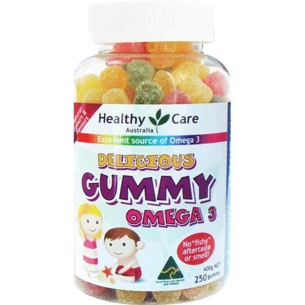 Kẹo Gummy Omega-3 Healthy Care 250V