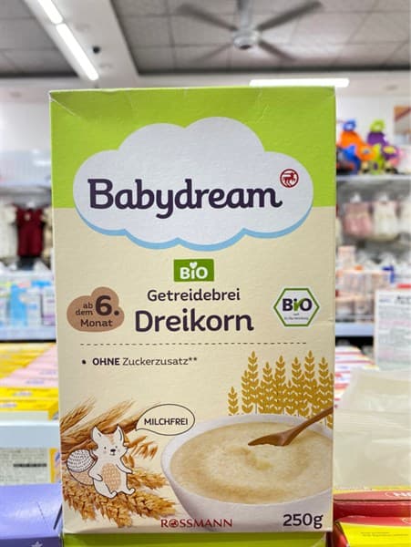 Bột ăn dặm Babydream - Lúa mạch