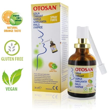 Xịt trị viêm họng Otosan Spray Forte