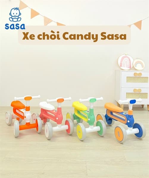 SS Xe chòi Candy Sasa - Xanh dương (Sasa 92)