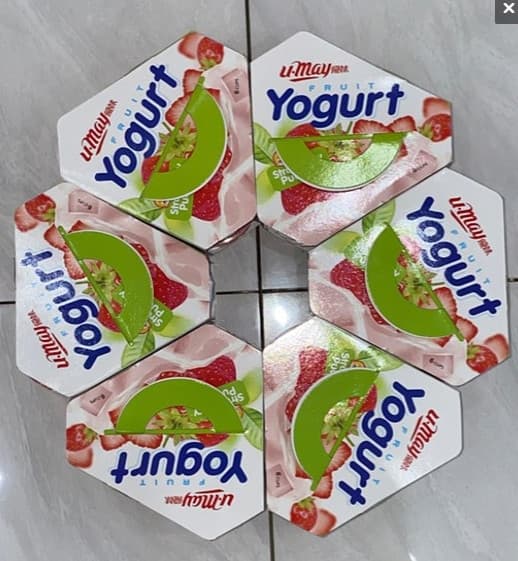Thạch rau câu vị dâu U may Puding Fruit Yogurt 510g