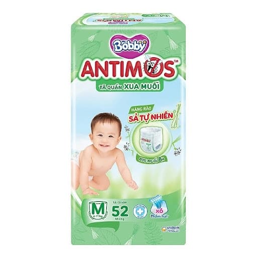 Tã quần bobby Antimos xua muỗi M52