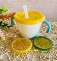 Cốc tập uống 3 giai đoạn RICHELL Nhật 150ml - Màu Vàng