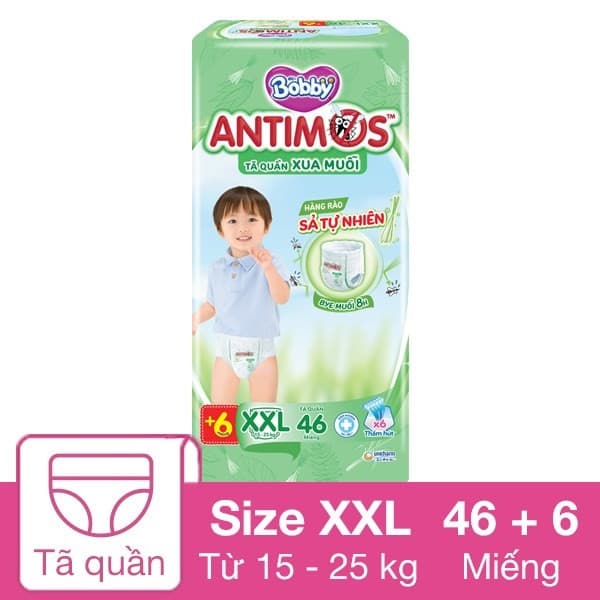 Tã quần bobby Antimos xua muỗi XXL46