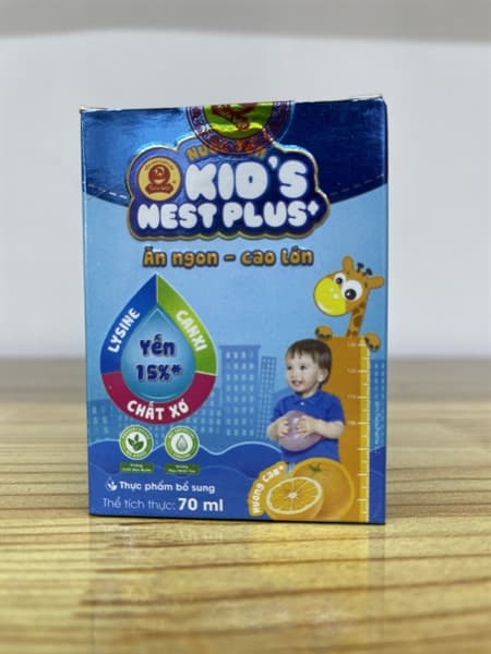 Yến Kids Nest plus cam (lọ)