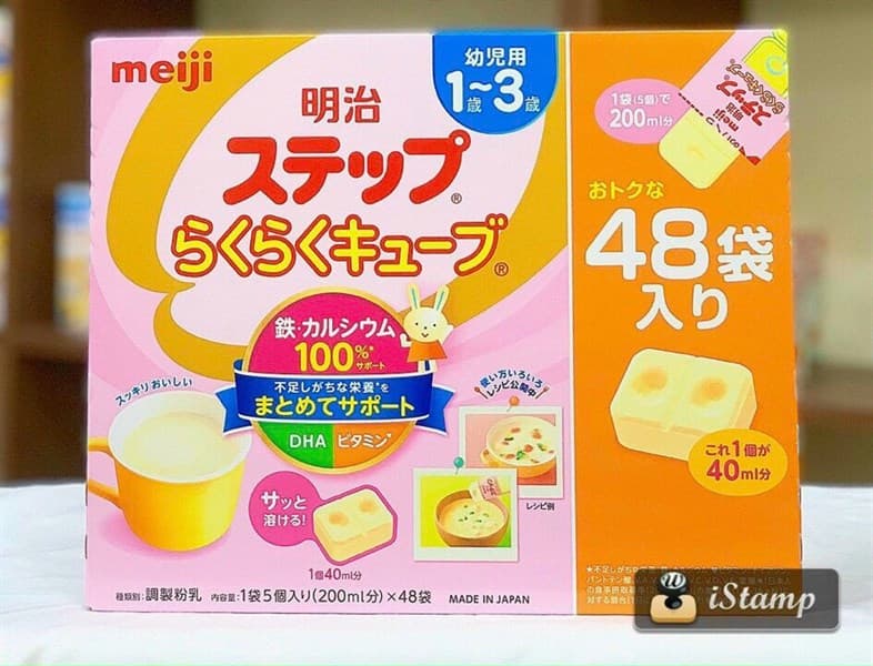 Sữa Meiji Thanh 1-3 (Hộp Giấy)