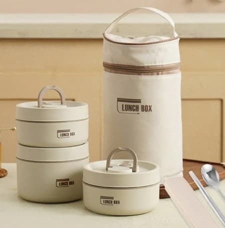 Cặp Lồng Ủ Lunbox 3 ngăn LUCKY
