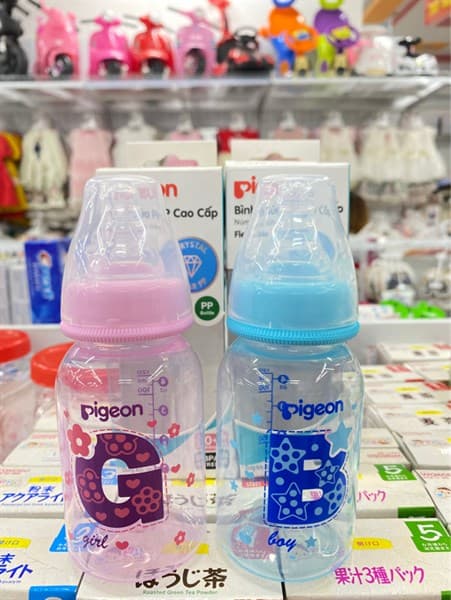 Bình sữa PP cao cấp - Bé (trai gái) 120ml