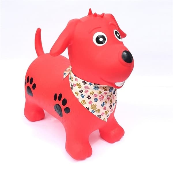 THÚ NHÚN HÌNH CÚN CON MÀU ĐỎ TOYS HOUSE PA1416