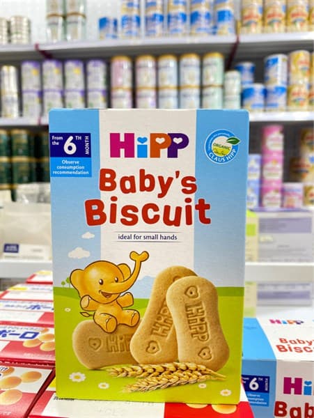 Bánh Bích Quy Siêu Sạch Baby Hipp ( 6 + )