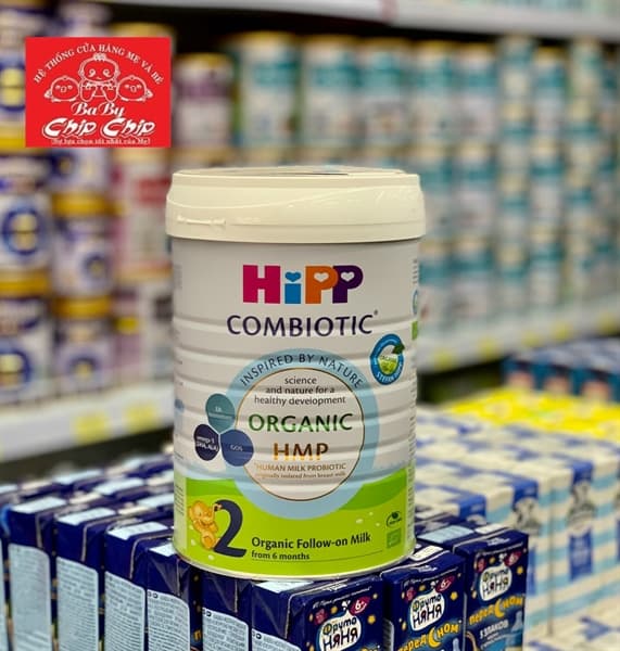 Sữa bột siêu sạch Hipp 2 Organic Combiotic 800g