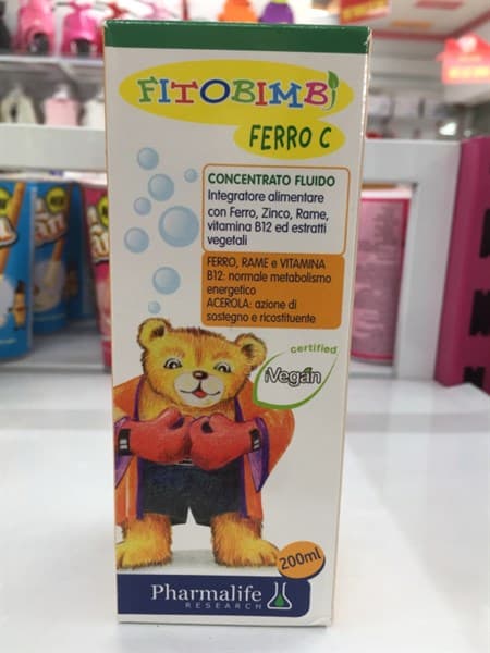 Thuốc bổ sắt FERRO C Bimbi