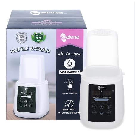 Máy hâm sữa tiệt trùng điện tử Galena GA-W02 (1 bình)