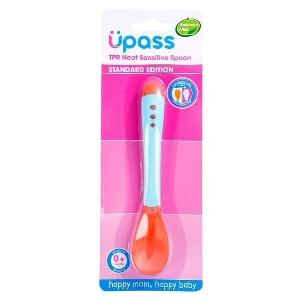 THÌA ĂN DẶM SILICON BÁO NÓNG UPASS SET 2 THÌA
