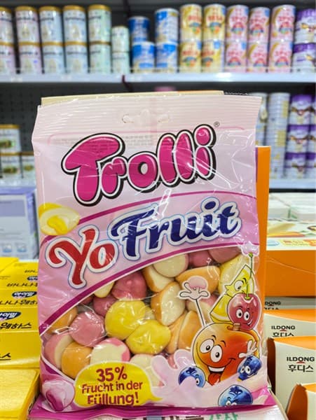 Kẹo dẻo TRolli trái cây Yofruit -200g