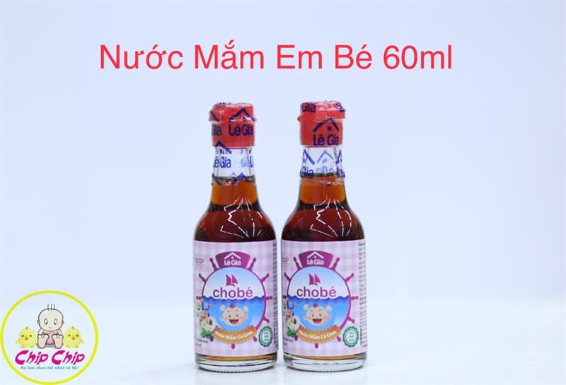 Nước Mắm Cốt Cho Bé Lê Gia 60 ML