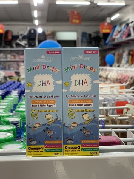 Vitamin DHA Drop Omega3 50ml Xanh (3m-5y)