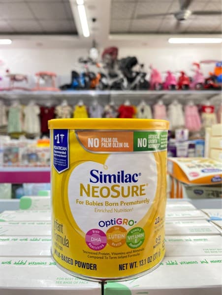 Sữa bột Similac Neosure Lon vàng (371g)