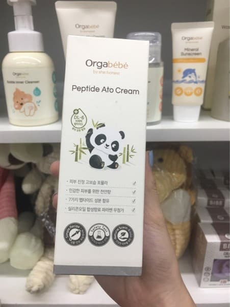 Kem dưỡng ẩm cho bé ATO Cream Orgabebe 150ml