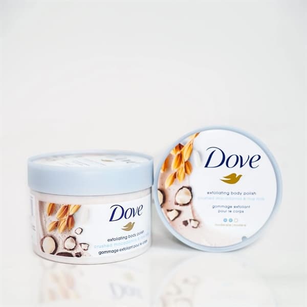 HMP Tẩy tế bào chết Dove Macadamia Xanh nhạt 298g - Mỹ