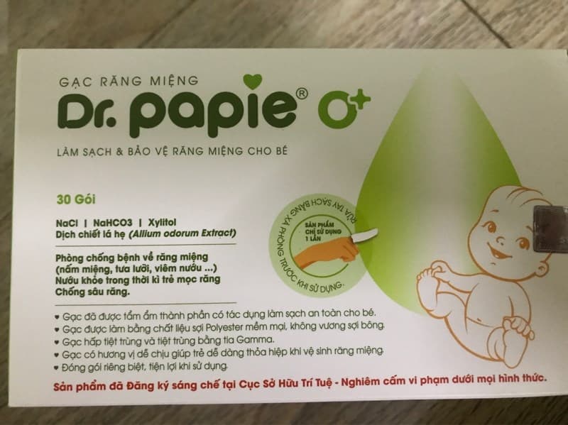 GẠC RĂNG MIỆNG THẢO MỘC PHÒNG VIÊM DR.PAPIE