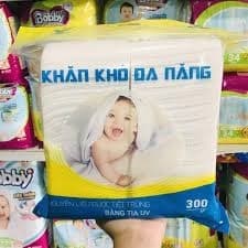 KHĂN VẢI KHÔ ĐA NĂNG CUTE 300G