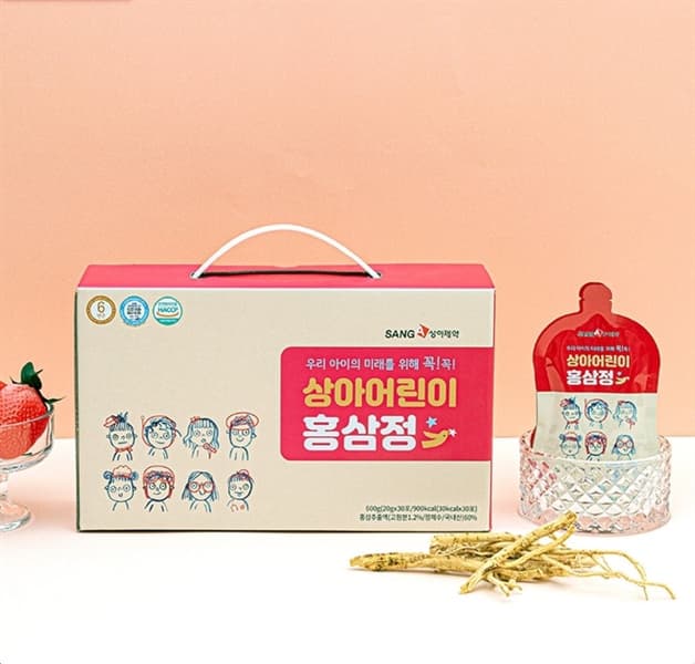 Nước hồng sâm Baby Sang A 600g (1 hộp/30 túi)