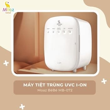 MÁY TIỆT TRÙNG UVC-ION MOAZBEBE MB072