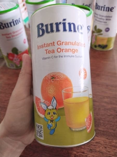 Trà cốm hoa quả Burine Cam Nam Mỹ 200g