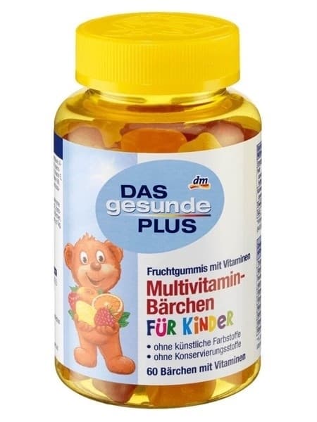 Kẹo gấu Mivolis Multivitamin 60v (Đức)