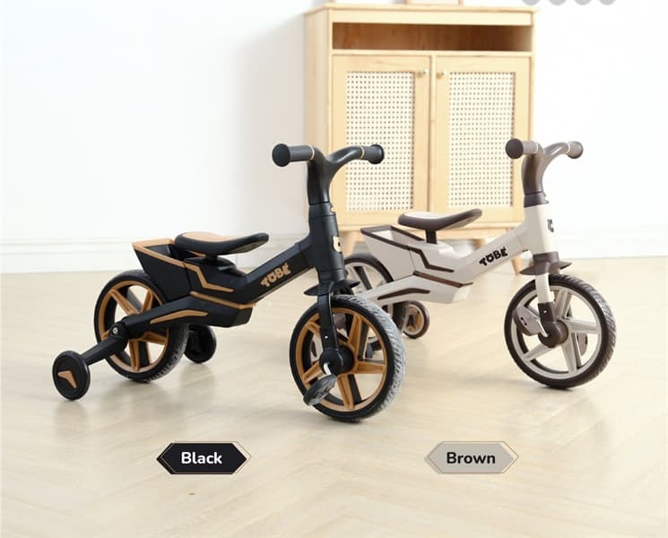 Xe đạp 3in1 Baobaohao 232 - (Đủ màu cam đen, trắng sữa)