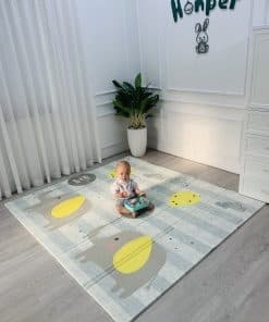 Honper - Thảm gấp gọn - Mẫu Khỉ - KT: 1m8 x 2m