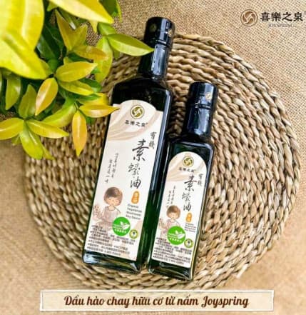 Dầu hào chay hữu cơ từ nấm Joyspring 210ml