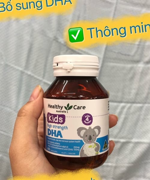 Vitamin DHA Healthy care kids (60v)