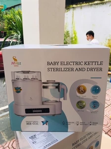 MÁY TIỆT TRÙNG SẤY KHÔ VÀ ĐUN NƯỚC MOAZBEBE MB031