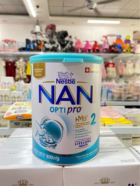 Sữa bột Nan Nga HMO số 2-800gr