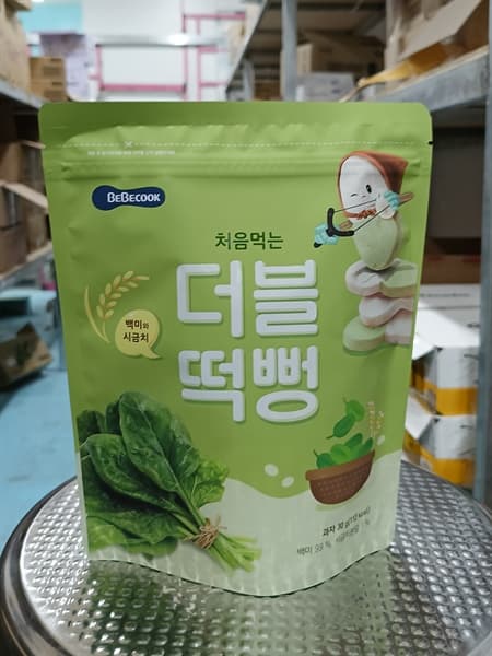 Bánh Gạo Bebecook 30g-Rau bina,gạo
