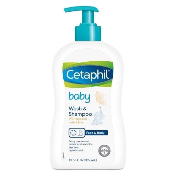 Sữa tắm gội Cetaphil Baby Mỹ 399ml