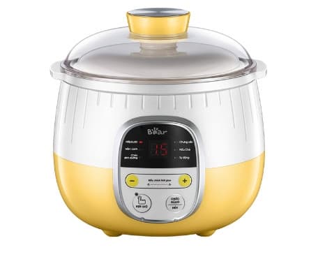 Nồi nấu chậm Bear 0.8L bản tiếng việt