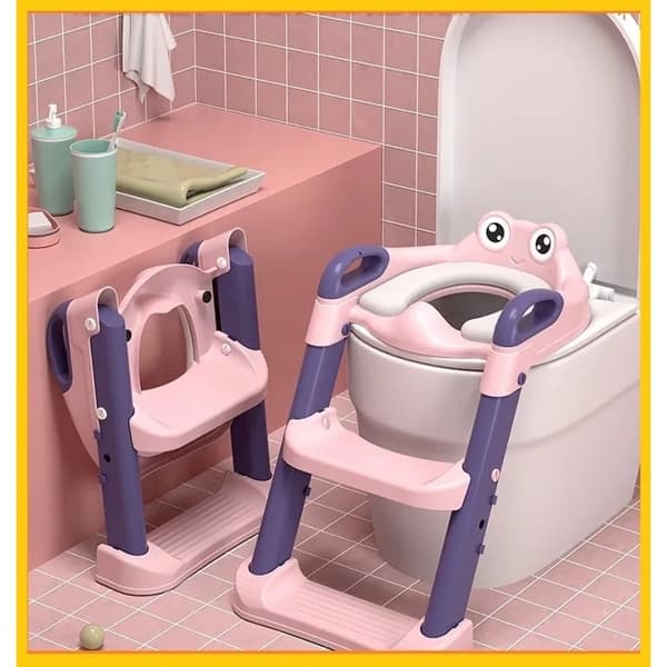 Bệt vệ sinh kèm thang SASA - Đủ Màu
