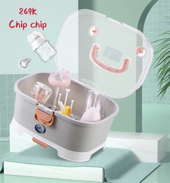 H Khay úp bình 8515 JUPIN 5 món 39x19x32 màu hồng+ VH10CGS2-s02490