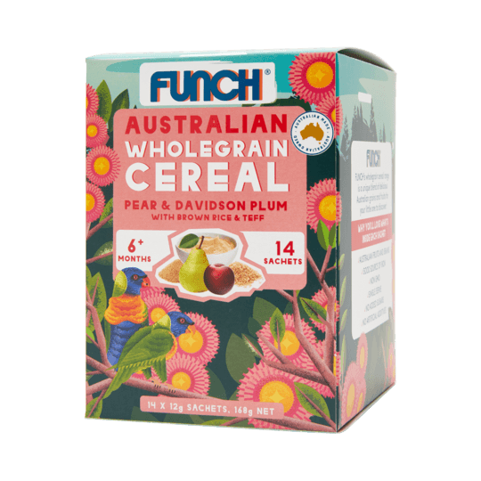 Bột ngũ cốc Funch Lê, Mận Davidson