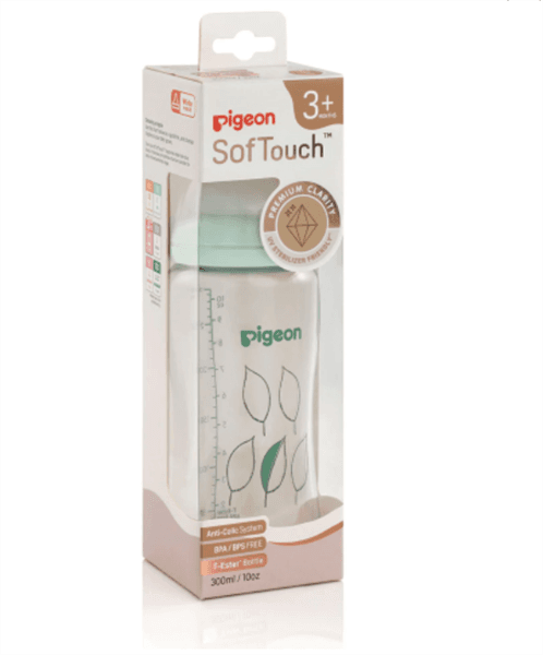 BÌNH SỮA PIGEON T-ESTER PLUS – CHIẾC LÁ 300ML