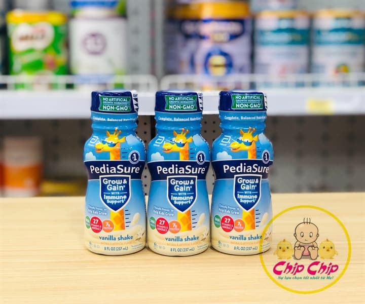 Sữa Pediasure nước Mỹ- Vani (24c/thùng)