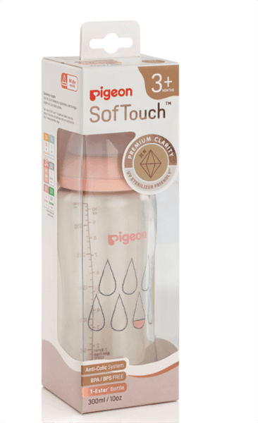 BÌNH SỮA PIGEON T-ESTER PLUS – GIỌT SƯƠNG 300ML